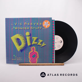 Vic Reeves Dizzy 12" Vinyl Record - Front Cover & Record