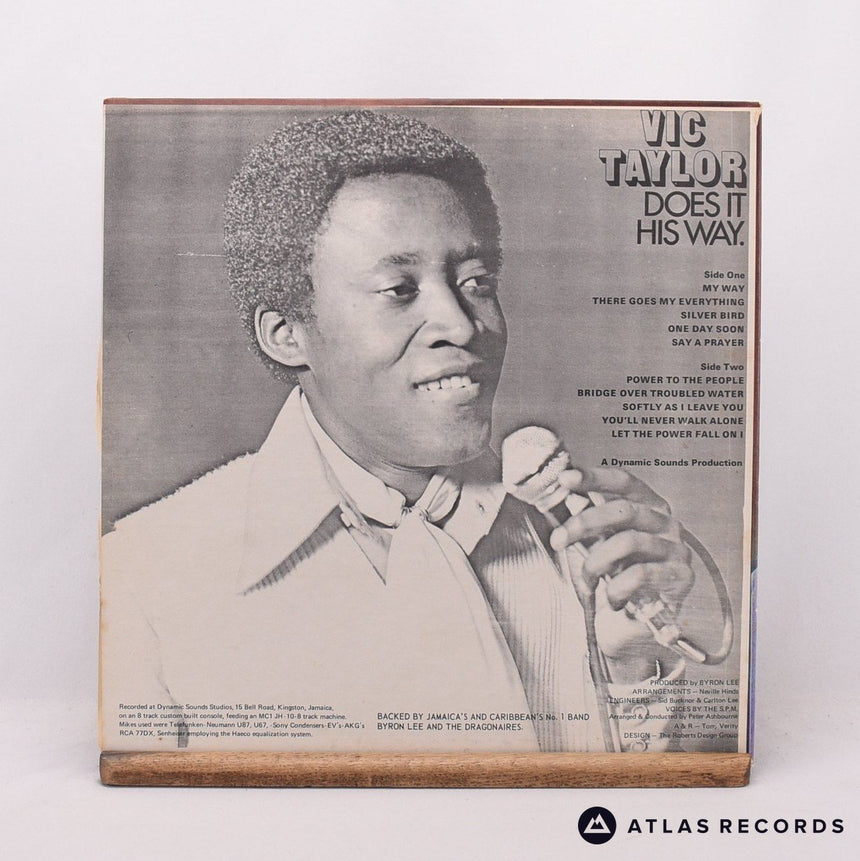 Vic Taylor - Does It His Way - LP Vinyl Record - VG+/VG+