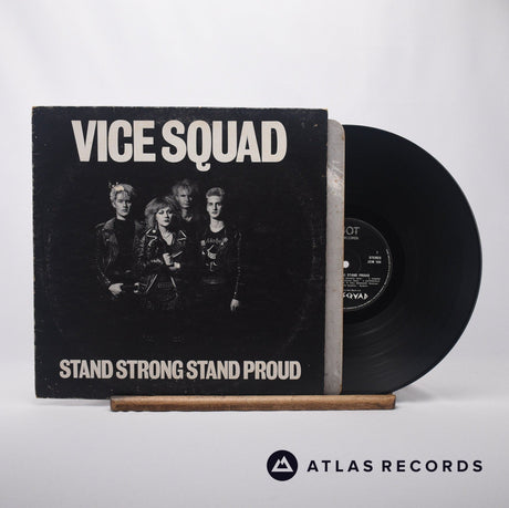 Vice Squad Stand Strong Stand Proud LP Vinyl Record - Front Cover & Record