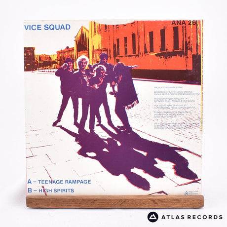 Vice Squad - Teenage Rampage - 7" Vinyl Record - EX/VG+