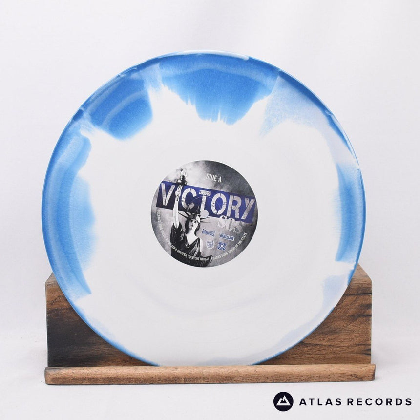 Victory - SOS - Blue/White Swirl Limited Edition LP Vinyl Record - NM/NM