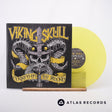 Viking Skull Cursed By The Sword LP Vinyl Record - Front Cover & Record