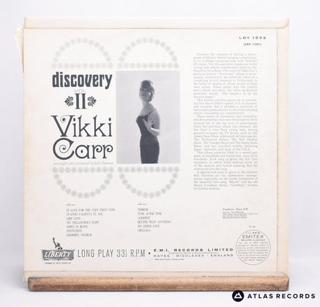 Vikki Carr - Discovery Volume 2 - LP Vinyl Record - EX/VG+