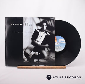 Vince Gill When I Call Your Name LP Vinyl Record - Front Cover & Record