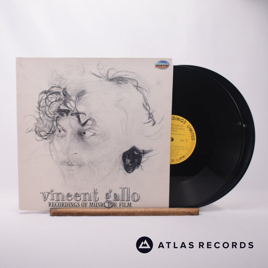 Vincent Gallo Recordings Of Music For Film Double LP Vinyl Record - Front Cover & Record