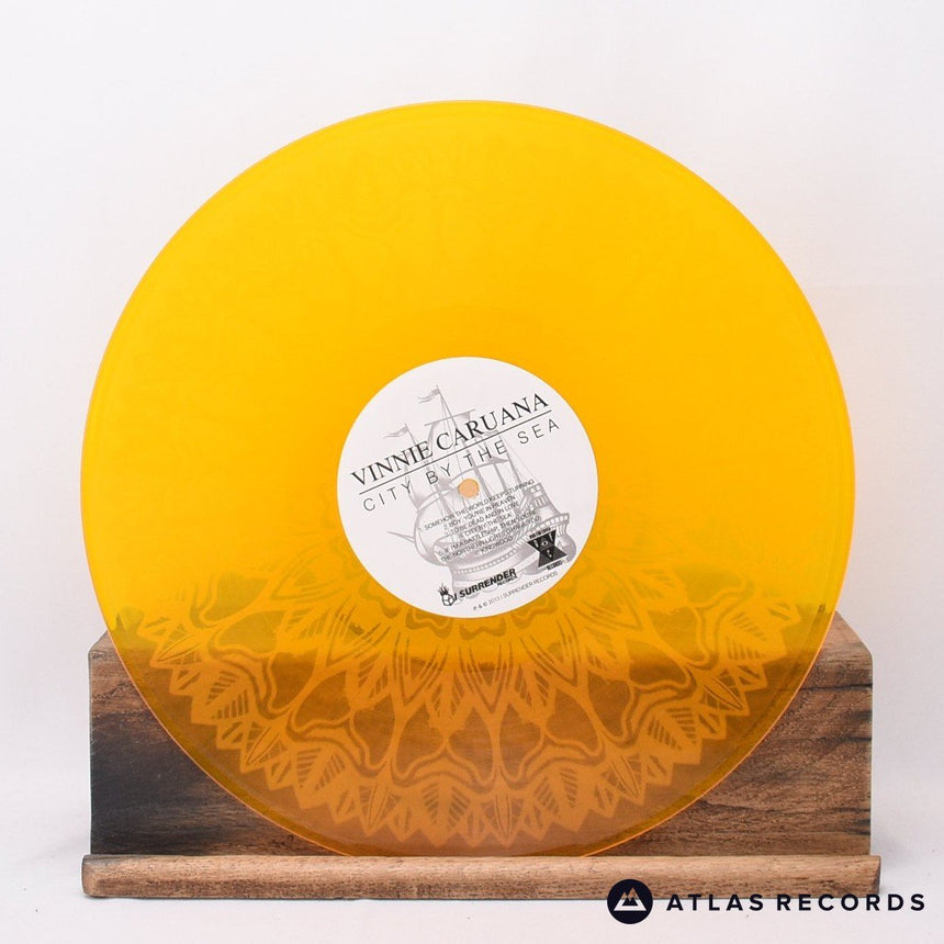 Vinnie Caruana - City By The Sea - Gold 12" Vinyl Record - NM/EX