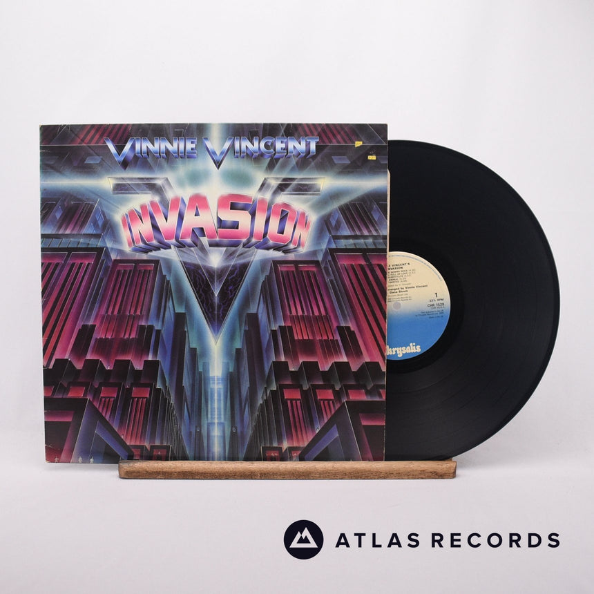 Vinnie Vincent Invasion Vinnie Vincent Invasion LP Vinyl Record - Front Cover & Record