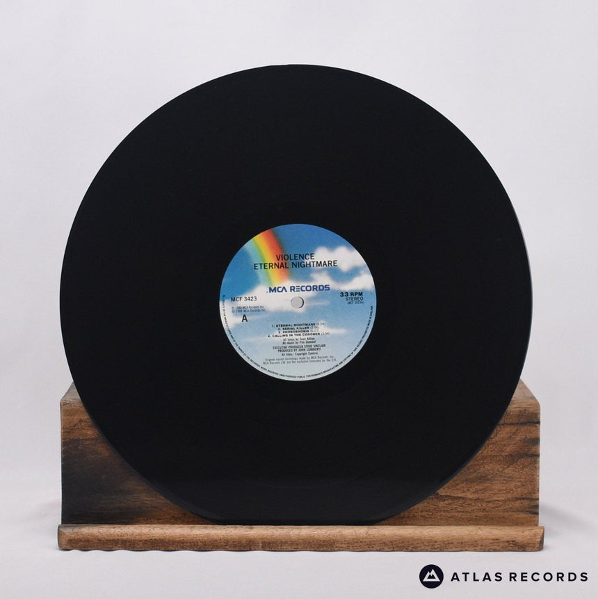 Vio-Lence - Eternal Nightmare - A-1 B-1 LP Vinyl Record - VG+/EX