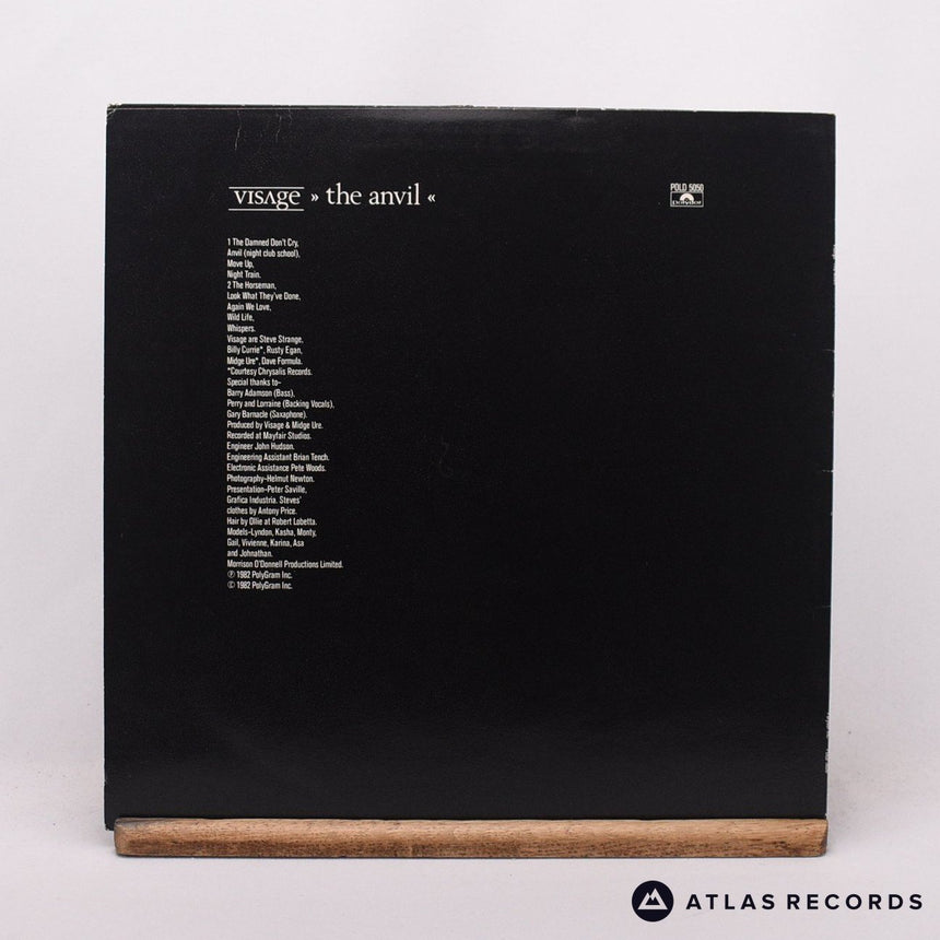 Visage - The Anvil - Textured Sleeve LP Vinyl Record - EX/EX