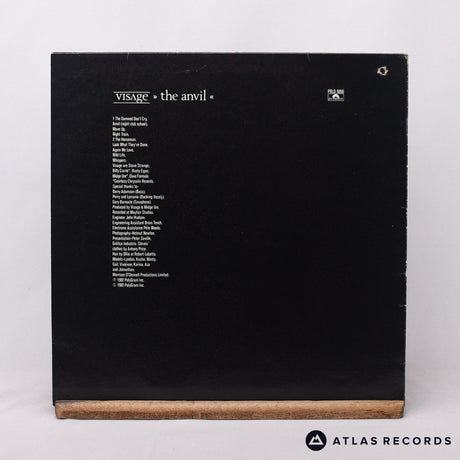 Visage - The Anvil - Textured Sleeve LP Vinyl Record - VG+/VG+