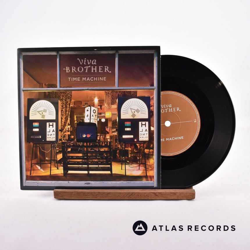 Viva Brother Time Machine 7" Vinyl Record - Front Cover & Record