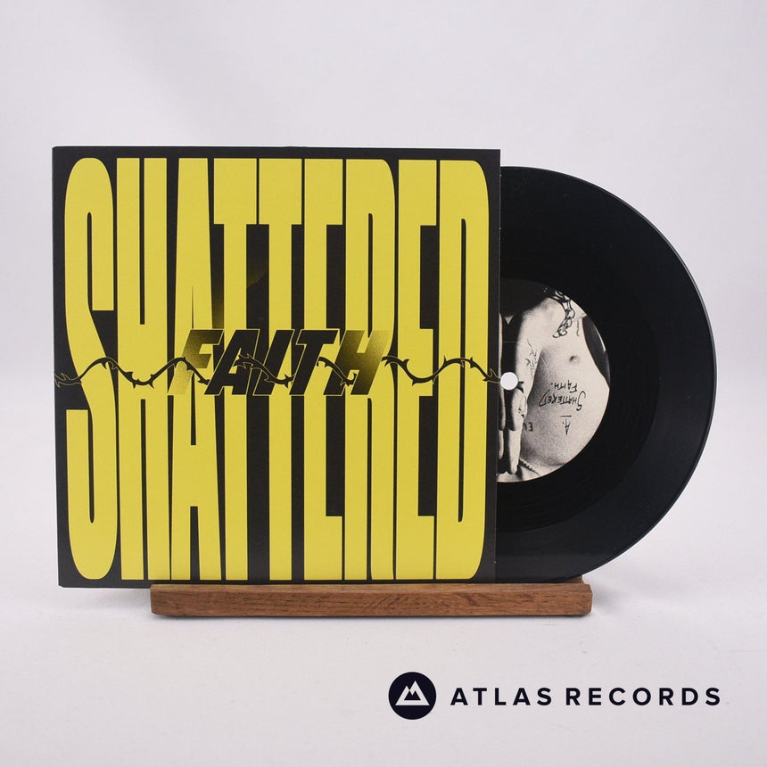 Vlure Shattered Faith 7" Vinyl Record - Front Cover & Record
