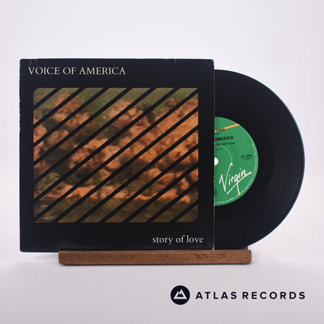 Voice Of America Story Of Love 7" Vinyl Record - Front Cover & Record