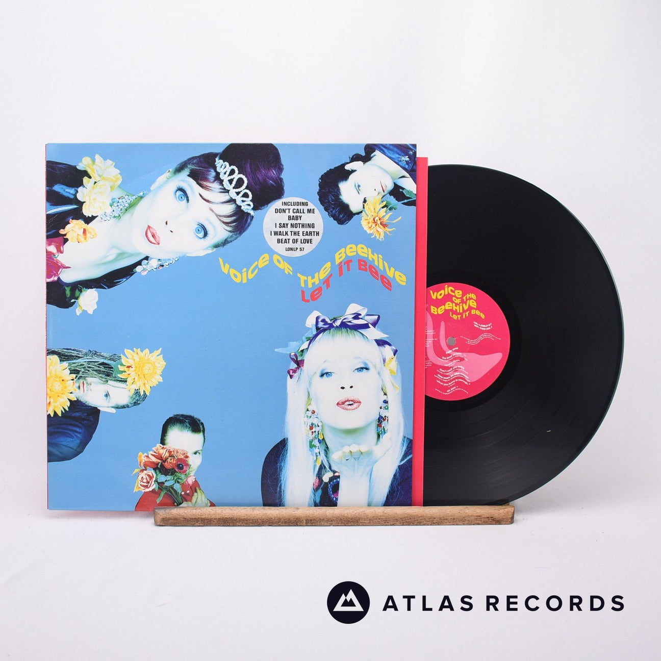 Voice Of The Beehive Let It Bee LP Vinyl Record - Front Cover & Record