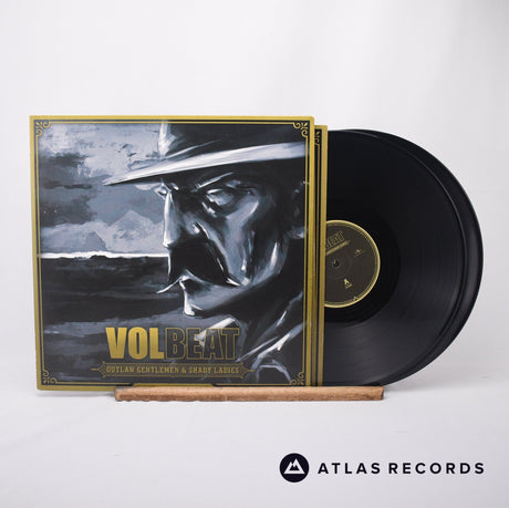 Volbeat Outlaw Gentlemen & Shady Ladies 2 x LP Vinyl Record - Front Cover & Record