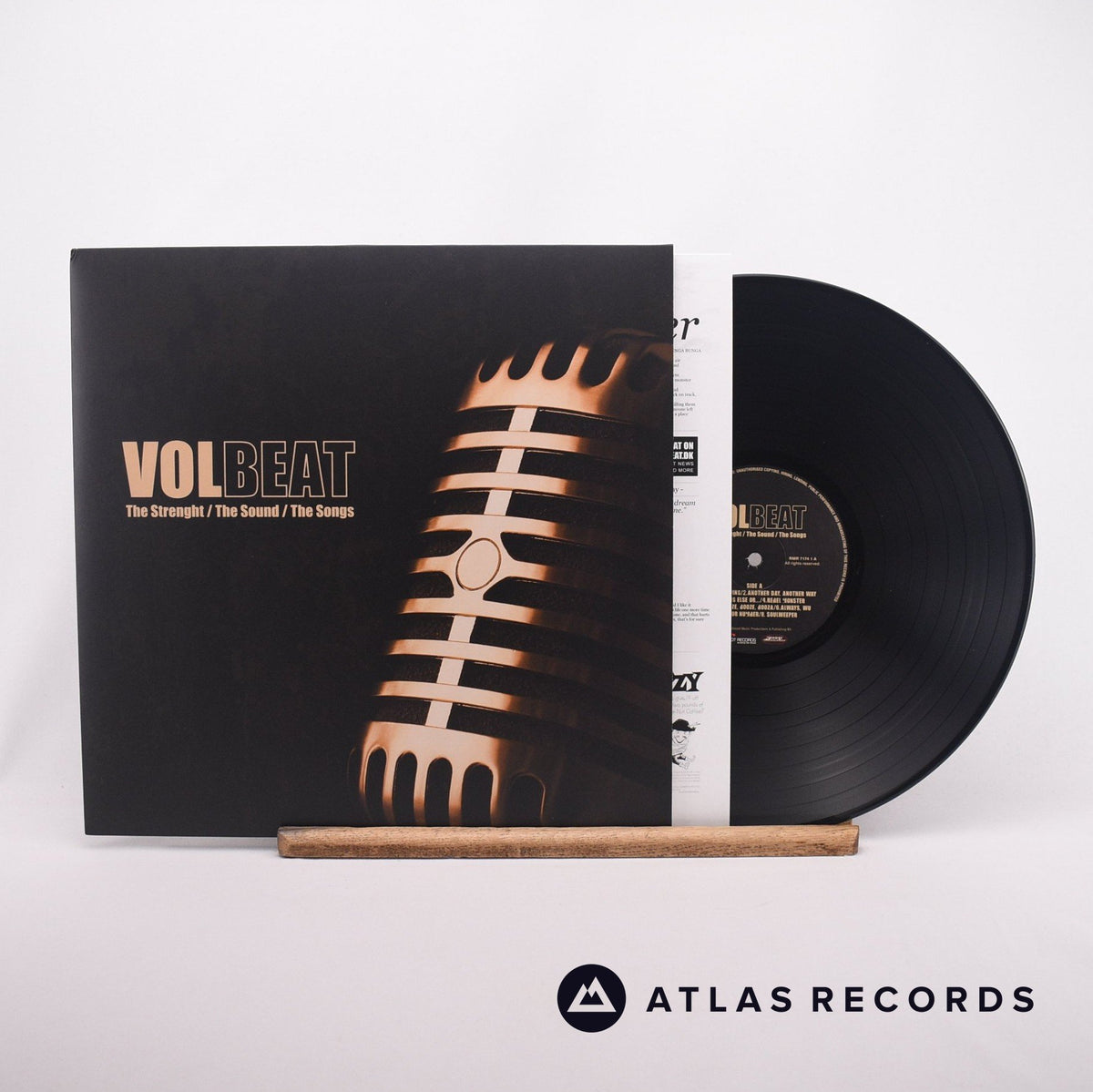 Volbeat The Strength LP Vinyl Record - Front Cover & Record