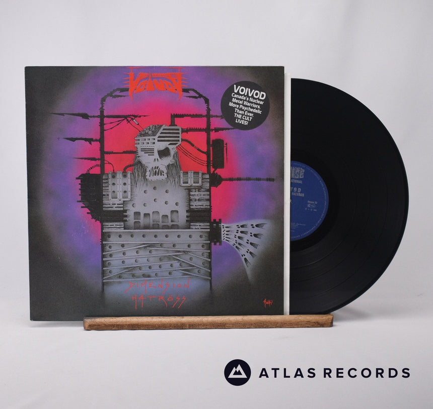 Voïvod Dimension Hatröss LP Vinyl Record - Front Cover & Record