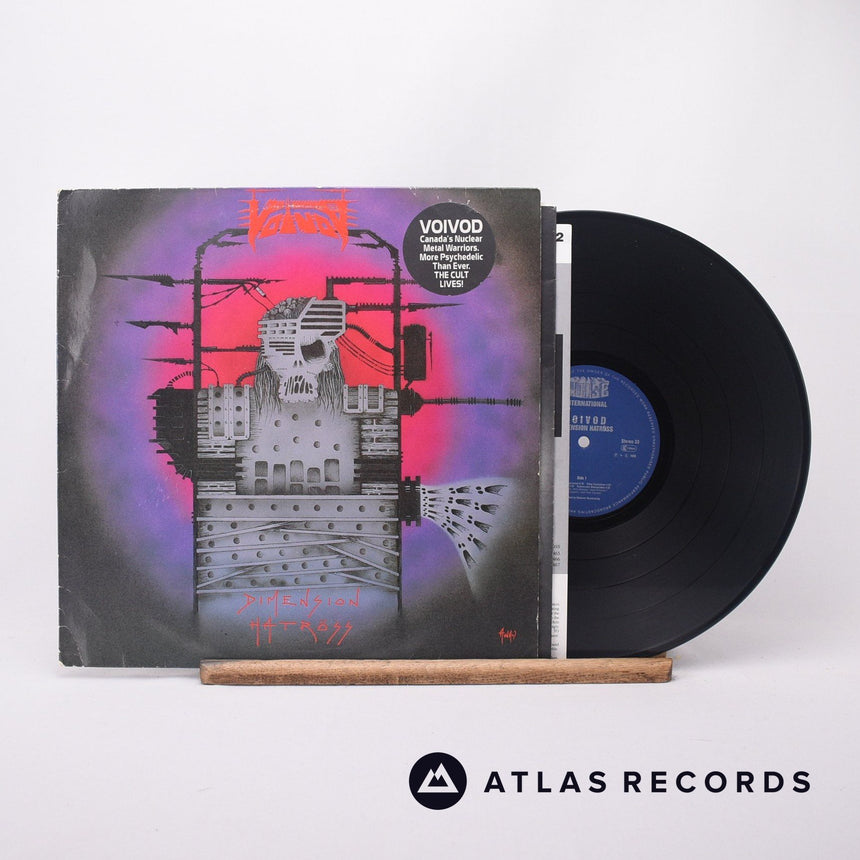 Voïvod Dimension Hatröss LP Vinyl Record - Front Cover & Record