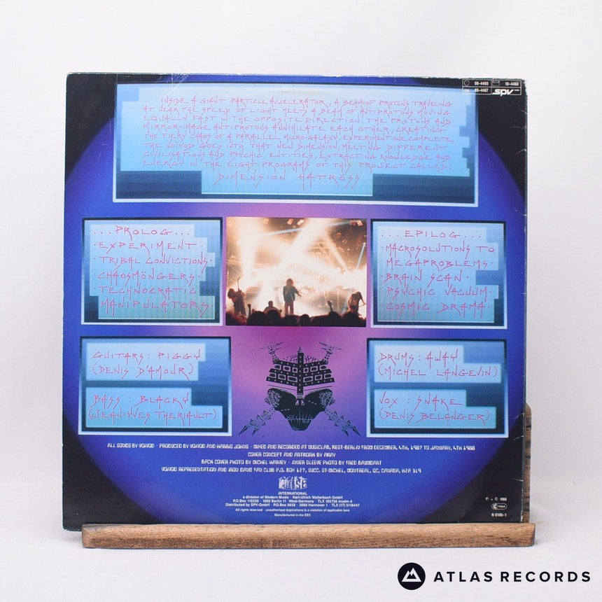 Voïvod - Dimension Hatröss - A B LP Vinyl Record - VG+/VG+