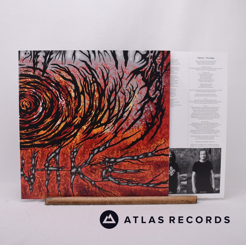 Voïvod - The Wake - Etched Lyric Sheet 2 x LP Vinyl Record - NM/NM