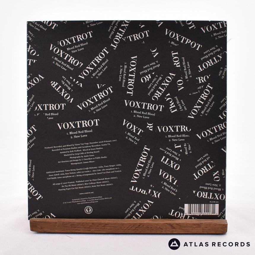 Voxtrot - Blood Red Blood - Limited Edition 7" Vinyl Record - NM/NM