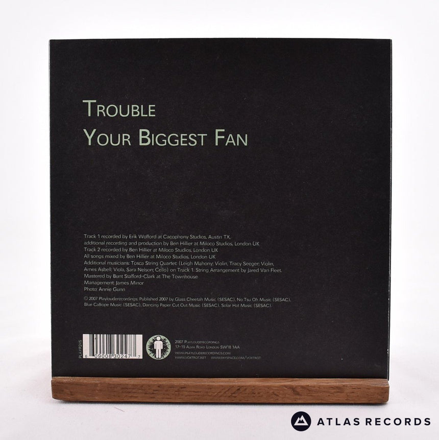 Voxtrot - Trouble - Limited Edition 7" Vinyl Record - NM/NM