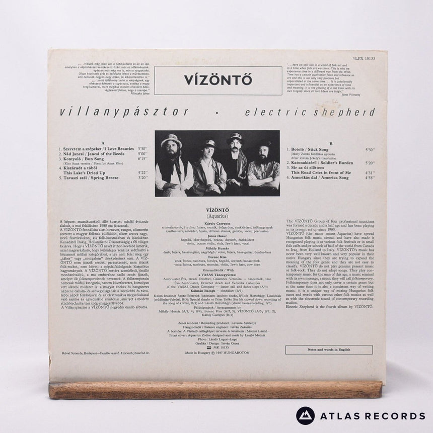 Vízöntő - Villanypásztor = Electric Shepherd - LP Vinyl Record - VG+/VG+