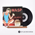W.A.S.P. 95-Nasty 7" Vinyl Record - Front Cover & Record