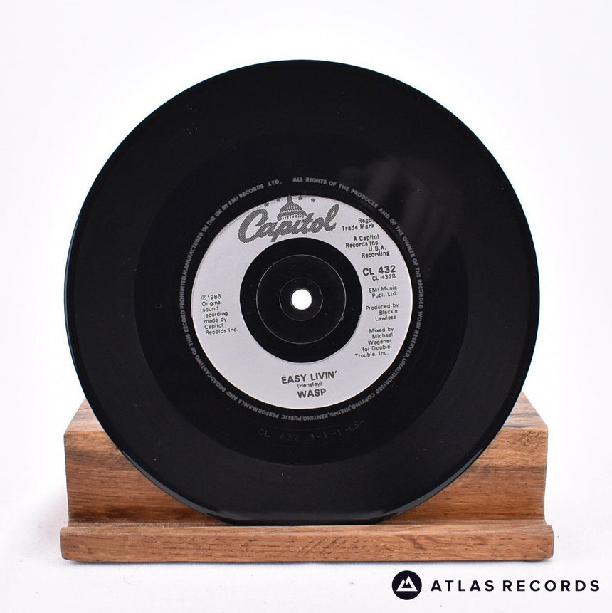 W.A.S.P. - 95-Nasty - 7" Vinyl Record - EX/EX