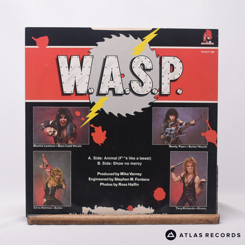 W.A.S.P. - Animal (F**k Like A Beast) - 12" Vinyl Record - VG+/VG+