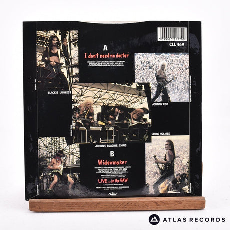 W.A.S.P. - I Don't Need No Doctor - Limited Edition 7" Vinyl Record - VG+/EX