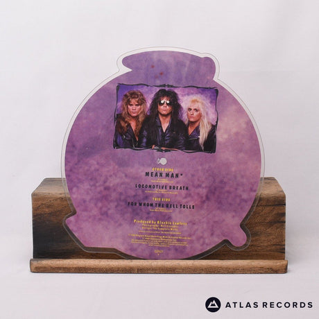 W.A.S.P. - Mean Man - Insert Picture Disc Shaped 7" Vinyl Record - EX