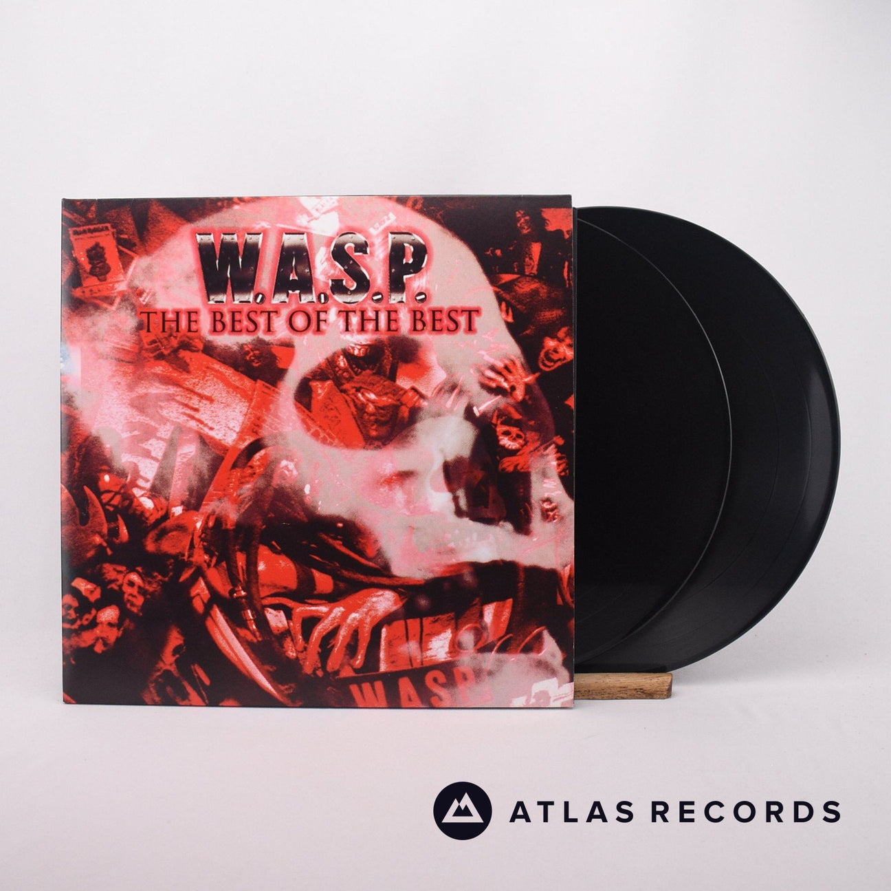 W.A.S.P. The Best Of The Best 1984-2000 2 x LP Vinyl Record - Front Cover & Record