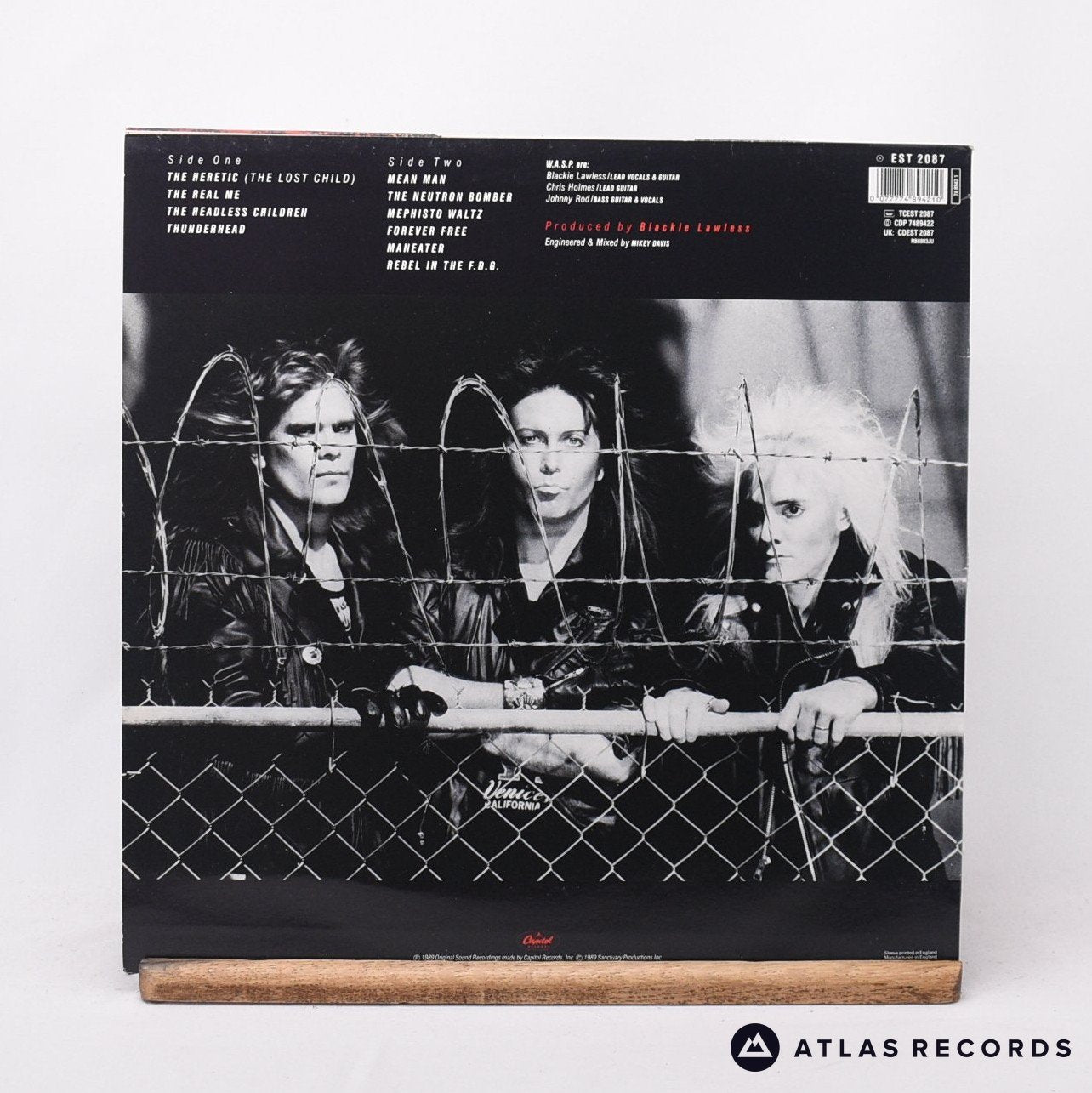 Headless Lp W.A.S.P. The Headless Children LP Vinyl Record VG+/VG+ – Atlas Records