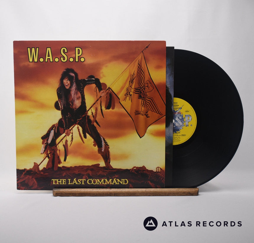 W.A.S.P. The Last Command LP Vinyl Record - Front Cover & Record