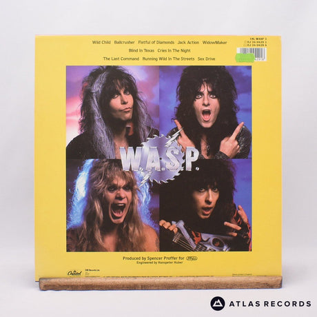 W.A.S.P. - The Last Command - Penthouse LP Vinyl Record - EX/EX