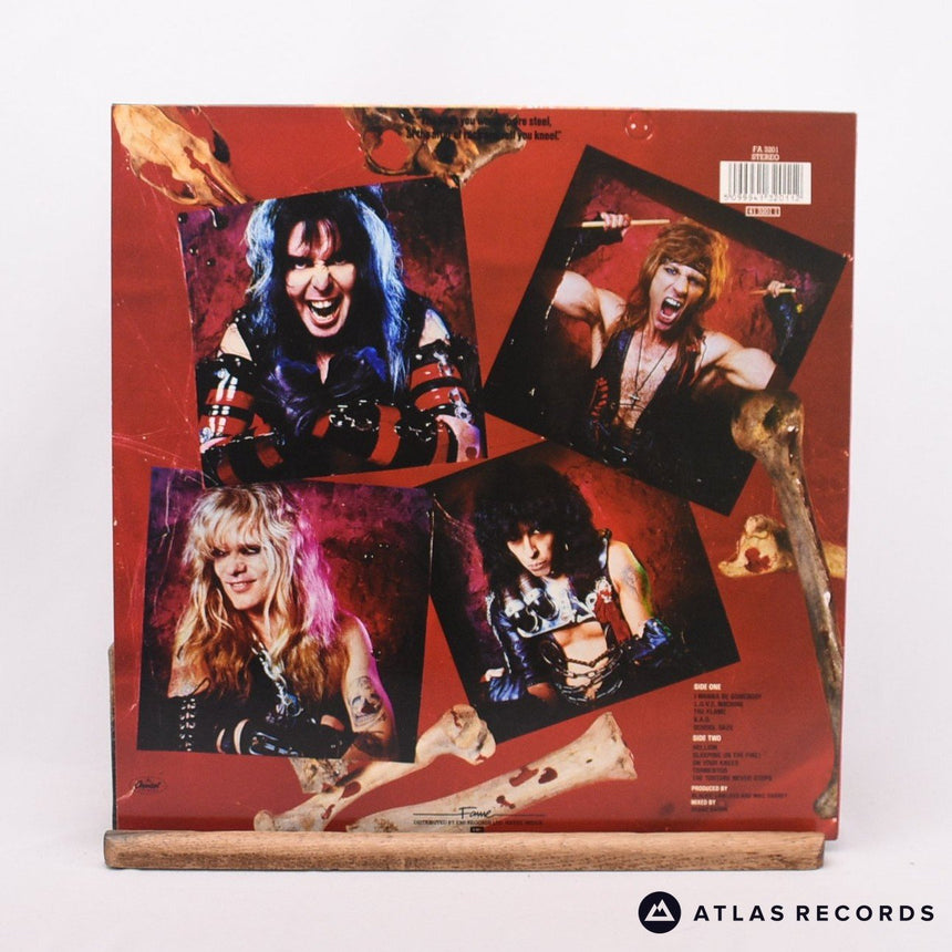 W.A.S.P. - W.A.S.P. - Reissue LP Vinyl Record - EX/EX