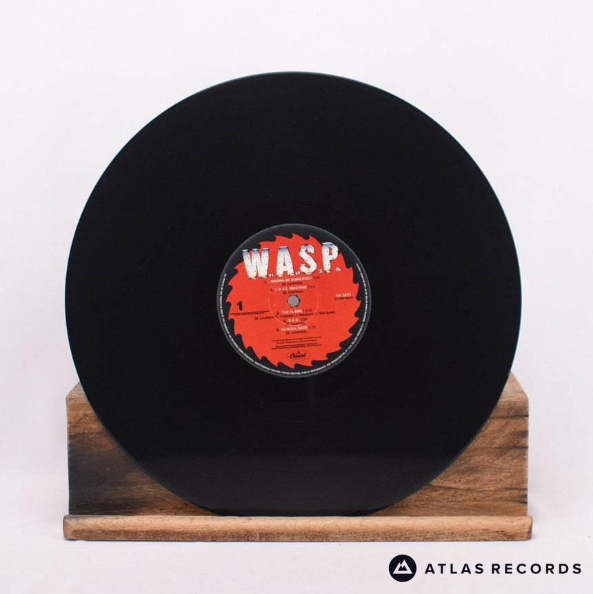 W.A.S.P. - W.A.S.P. - Reissue LP Vinyl Record - EX/EX