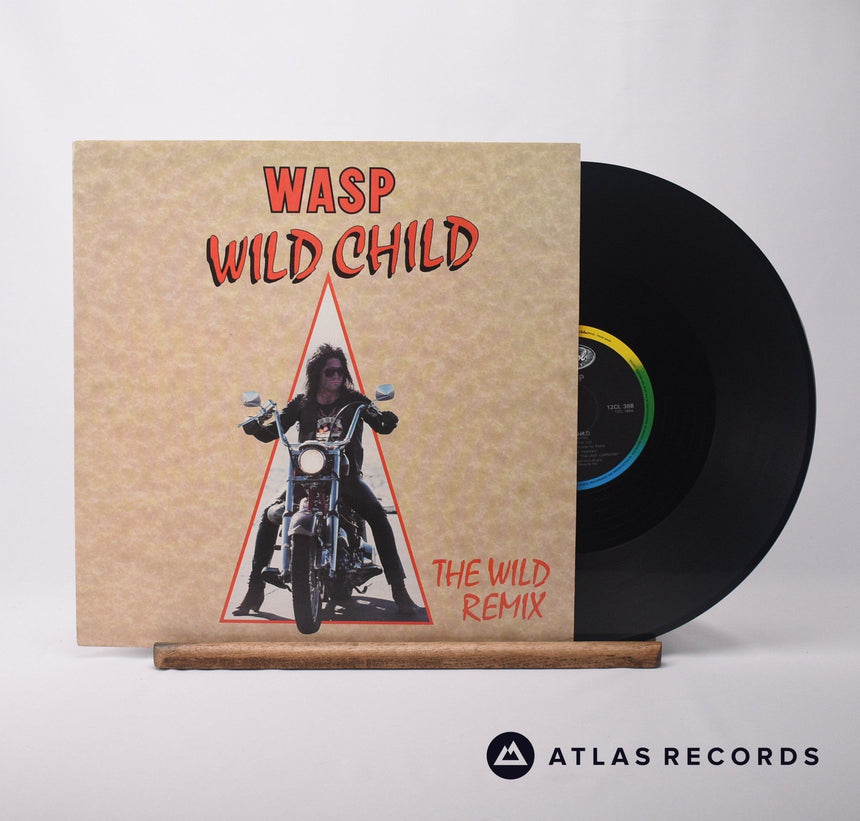 W.A.S.P. Wild Child 12" Vinyl Record - Front Cover & Record