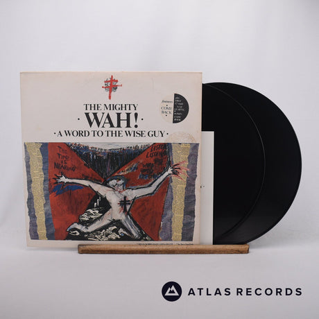 Wah! A Word To The Wise Guy LP + 12" Vinyl Record - Front Cover & Record