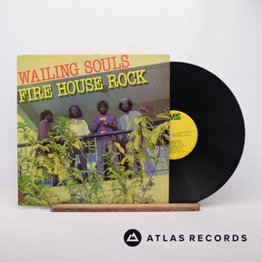 Wailing Souls Fire House Rock LP Vinyl Record - Front Cover & Record