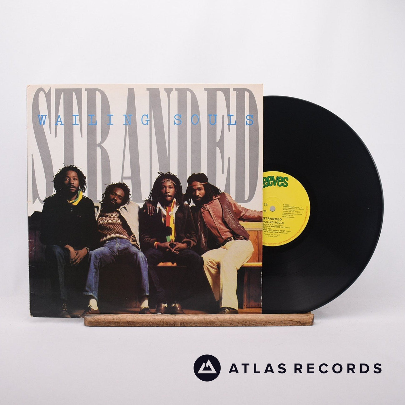 Wailing Souls Stranded LP Vinyl Record - Front Cover & Record