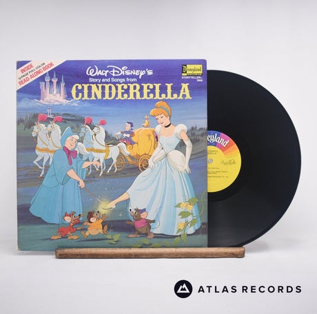 Walt Disney Story And Songs From Cinderella LP Vinyl Record - Front Cover & Record