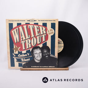 Walter Trout & His Band Luther's Blues 2 x LP Vinyl Record - Front Cover & Record