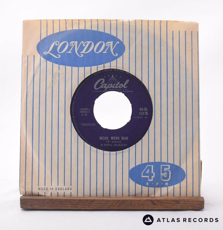 Wanda Jackson Mean, Mean Man 7" Vinyl Record - In Sleeve
