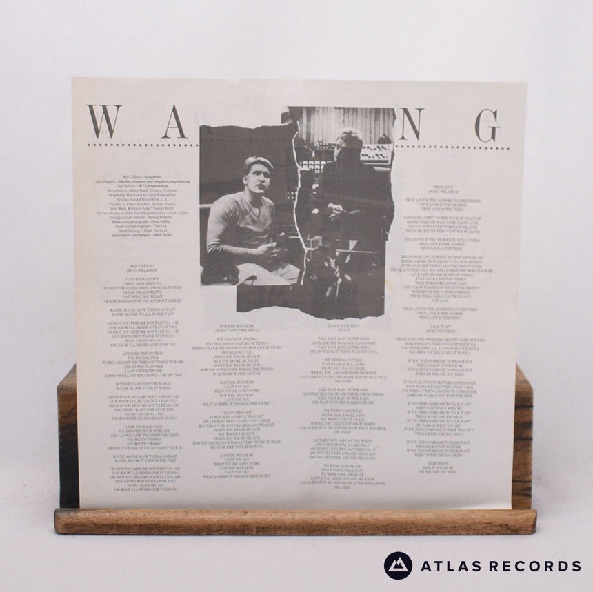 Wang Chung - Points On The Curve - Insert LP Vinyl Record - EX/EX