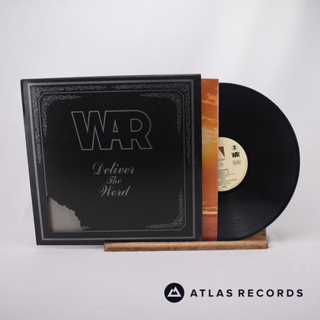 War Deliver The Word LP Vinyl Record - Front Cover & Record