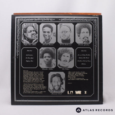 War - Deliver The Word - Die-Cut Sleeve Textured Sleeve LP Vinyl Record - EX/EX