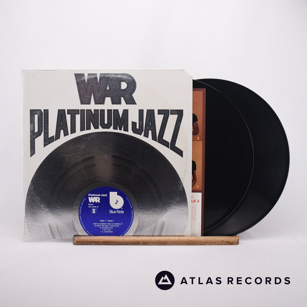 War Platinum Jazz 2 x LP Vinyl Record - Front Cover & Record