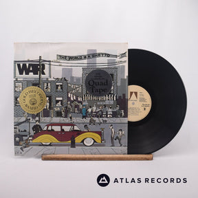 War The World Is A Ghetto LP Vinyl Record - Front Cover & Record
